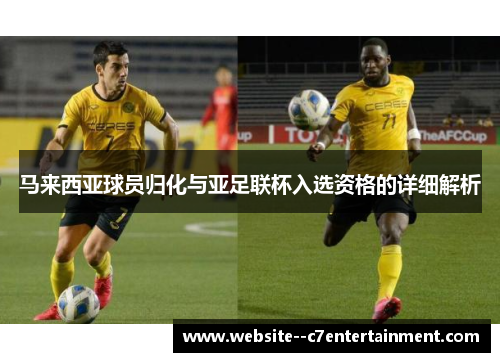 马来西亚球员归化与亚足联杯入选资格的详细解析